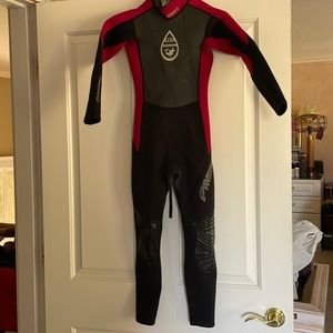 Parkway scuba wetsuit - jr size girls medium